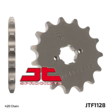 JT SPROCKETS Acél Standard Első Láncszem 1128 - 420 egyéb motorkerékpár alkatrész