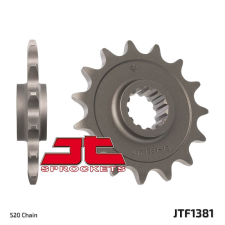 JT SPROCKETS Acél Standard Első Láncvilla 1381 - 520 egyéb motorkerékpár alkatrész