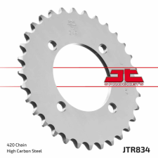 JT SPROCKETS acél standard hátsó lánckerék 834 - 420 egyéb motorkerékpár alkatrész
