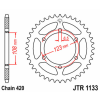 JT SPROCKETS Acél Standard Hátsó Láncsor 1133 - 420