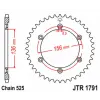 JT SPROCKETS Acél Standard Hátsó Láncszem 1791 - 525 JT SPROCKETS Kategorizálatlan termékek
