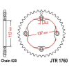 JT SPROCKETS Acél Standard Hátsó Láncszerkezet 1760 - 520