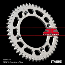 JT SPROCKETS alumínium ultra-könnyű öntisztító hátsó lánckerék 895 - 428 egyéb motorkerékpár alkatrész