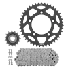 JT SPROCKETS -DID láncszett DUCATI 937 MONSTER 2021–2025-höz, 520-as, 15x43, eredeti áttétel, megerősített, acél JT SPROCKETS  Erőátviteli alkatrészek Láncok, lánckerekek, láncszettek Láncszettek