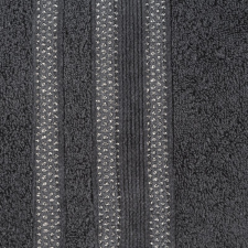  Judy lurex törölköző Fekete 70x140 cm lakástextília