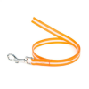 Julius-K9 B:JK9 IDC Lumino-póráz foszforeszkáló, UV narancs, metál karabínerrel, 80cm, fogó nélkül