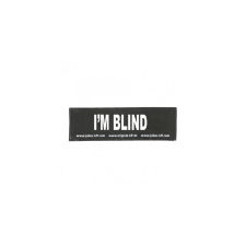 Julius-K9 B:Julius K9-I'M BLIND felirat hámhoz kutyák részére nyakörv, póráz, hám kutyáknak