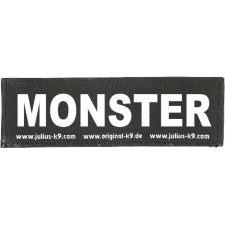 Julius-K9 B:Julius K9-MONSTER felirat hámhoz kutyák részére (kicsi) nyakörv, póráz, hám kutyáknak