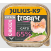 Julius-K9 Cat Terrine Kitten Chicken nedveseledel (16 x 100 g) 1.6kg