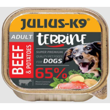  Julius-K9 Dog Terrine Adult Beef & Potatoes nedveseledel (11 x 150 g) 1650 g kutyaeledel