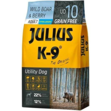  Julius-K9 GF Hypoallergenic Utility Dog Adult Wild Boar & Berry – 3 kg kutyaeledel