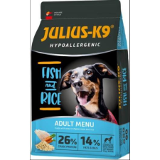 Julius-K9 Hypoallergenic Adult Fish & Rice – 12 kg kutyaeledel