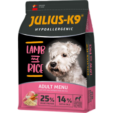 Julius-K9 Hypoallergenic Adult Lamb &amp;amp; Rice 3kg kutyaeledel