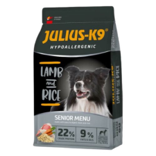  JULIUS-K9 Hypoallergenic SENIOR/LIGHT LAMB&Rice – 3×12 kg kutyaeledel