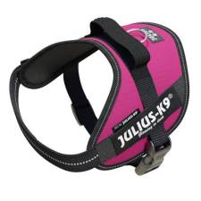 Julius-K9 IDC Power Harness - hám (felírattal, sötétrózsaszín) kutyák részére (2-es méret) nyakörv, póráz, hám kutyáknak