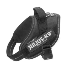  Julius-K9 IDC Powerhám, felirattal, Fekete – Méret 2 nyakörv, póráz, hám kutyáknak