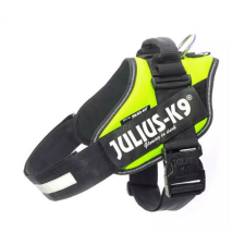 Julius-K9 IDC Powerhám UV neonzöld Mini-mini nyakörv, póráz, hám kutyáknak