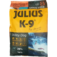 Julius-K9 Julius-K9 GF Hypoallergenic Utility Dog Adult Salmon & Spinach 3kg kutyaeledel