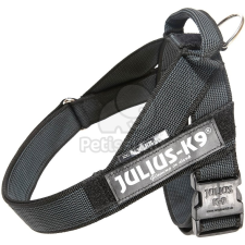 Julius-K9 Julius-K9 IDC hevederhám, fekete Mini (16IDC-M-2015) új modell nyakörv, póráz, hám kutyáknak