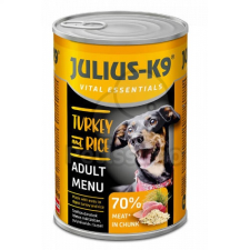 Julius-K9 Julius-K9 Vital Essentials Adult Menu - Turkey & Rice 24 x 1240 g kutyaeledel