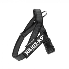 Julius-K9 Julius K-9 Color&amp;Gray IDC Hevederhám Mini-Mini méret (fekete) 40-49cm nyakörv, póráz, hám kutyáknak