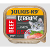 JULIUS-K9 PETFOOD Julius-K9 Cat Terrine Adult Beef - nedveseledel (marha) felnőtt macskák részére (100g)