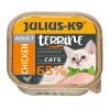 JULIUS-K9 PETFOOD JULIUS-K9 Cat Terrine Adult Chicken - nedveseledel (csirke) felnőtt macskák részére (100g)