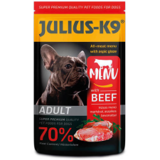 JULIUS-K9 PETFOOD JULIUS-K9 Dog Adult Beef - nedveseledel (marha) felnőtt kutyák részére (125g) kutyaeledel