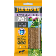 JULIUS-K9 PETFOOD JULIUS-K9 Meaty Snacks jutalomfalat (bárány,gyógynövény) - kutyák részére (70g) jutalomfalat kutyáknak
