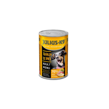 JULIUS-K9 PETFOOD JULIUS K-9 konzerv kutya 1240g Pulyka-rizs (Turkey&Rice) kutyaeledel