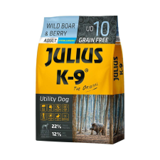  Julius K9 utility dog vaddisznó és áfonya - 10kg kutyaeledel