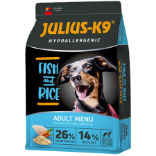  Julius K-9 Adult Hypoallergenic Fish &amp; Rice 3kg kutyaeledel