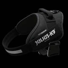  Julius K-9 IDC® Powerhám felirattal, méret 1 fekete nyakörv, póráz, hám kutyáknak