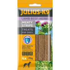 Julius K-9 Julius K-9 Meaty Strips gyógynövényekkel 70 g vitamin, táplálékkiegészítő kutyáknak
