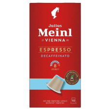 JULIUS MEINL Espresso Decaffeinato Komposztálható (10x 5.6 g / doboz) (9000403940331) kávé