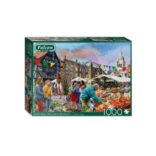 Jumbo Falken puzzle - Saffron Walden Market, 1000 darab. puzzle, kirakós