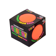 Jumbo neon squishy labda, 4 féle játéklabda