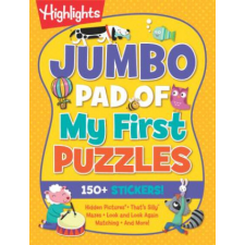 Jumbo Pad of My First Puzzles – Highlights idegen nyelvű könyv