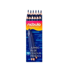 Jumbo Színes ceruza, jumbo háromszög, Nebulo kék színes ceruza