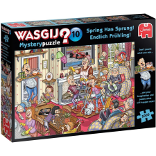 Jumbo Wasgij Mystery 10 Végre tavasz! - 1000 darabos puzzle puzzle, kirakós