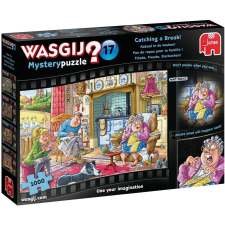 Jumbo Wasgij Mystery 17 Béke, öröm, palacsinta - 1000 darabos puzzle puzzle, kirakós