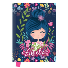 Junior Emlékkönyv JUNIOR Amelia szív alakú lakattal gyermek- és ifjúsági könyv