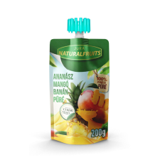 Jura ananász mangó banán püré 200 g üdítő, ásványviz, gyümölcslé