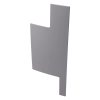 Jura X6 / X8 kompatibilis előlap panel - bal (Dark Inox)