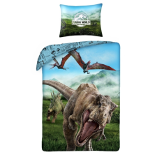 Jurassic World ágyneműhuzat szett - T-Rex babaágynemű, babapléd