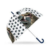 Jurassic World gyerek átlátszó félautomata esernyő esernyő