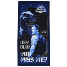 Jurassic World Jurassic World Hey Blue fürdőlepedő, strand törölköző 70x140cm lakástextília
