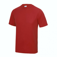 Just Cool Férfi Just Cool JC001 Cool T -XS, Fire Red férfi póló