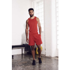 Just Cool Férfi Just Cool JC008 Men'S Cool Contrast vest -2XL, Sapphire Blue/Electric Orange