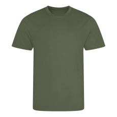 Just Cool JC001 környakas sport férfi póló Just Cool, Earthy Green-S